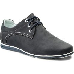 Półbuty LASOCKI FOR MEN - 9197 Granatowy. Niebieskie eleganckie półbuty Lasocki For Men, bez wzorów, z materiału, bez obcasa, bez zapięcia. W wyprzedaży za 99.98 zł.