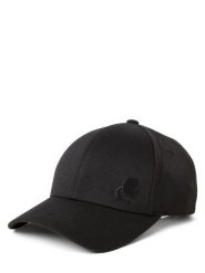 KARL LAGERFELD czapka z daszkiem z wełną Mężczyźni Sztuczne włókno czarny, 1. Czarne czapki z daszkiem KARL LAGERFELD, bez wzorów, z wełny. Za 299.95 zł.