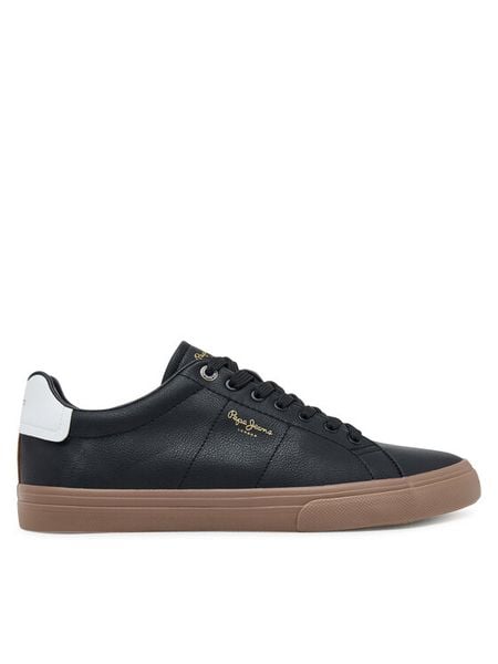 Pepe Jeans Tenisówki Kenton Base PMS300003 Czarny. Czarne trampki Pepe Jeans, m, bez wzorów, bez zapięcia. Za 251.99 zł.