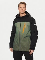 Quiksilver Kurtka narciarska Morton EQYTJ03458 Zielony Modern Fit. Zielone kurtki narciarskie i snowboardowe Quiksilver, m, bez wzorów, z syntetyku, narciarskie. Za 569.99 zł.