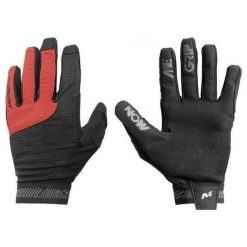 Rękawiczki rowerowe Massi Single Track. Czarne rękawiczki MASSI, bez wzorów, z materiału. W wyprzedaży za 102.40 zł.