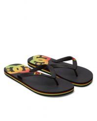 Klapki dla Mężczyzn SPRAY Multicolore. Czarne klapki DC Shoes, z materiału. Za 84.99 zł.