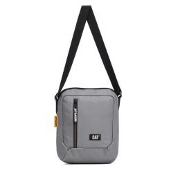 Torba na ramię Caterpillar THE PROJECT Mid Grey (83614-671). Szare torby na ramię CATerpillar, bez wzorów, na ramię, bez dodatków. Za 109.00 zł.