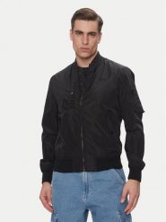 SCHOTT N.Y.C. Kurtka bomber Airstar Czarny Regular Fit. Czarne kurtki SCHOTT N.Y.C., m, bez wzorów, z syntetyku, bez kaptura. Za 599.99 zł.