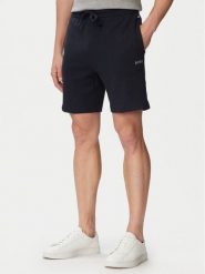 BOSS Szorty sportowe Waffle 50535884 Granatowy Regular Fit. Niebieskie krótkie spodenki sportowe Boss, m, bez wzorów, z bawełny. Za 229.99 zł.