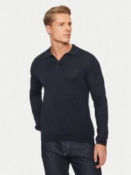 Sisley Sweter 11BAS300J Granatowy Regular Fit. Niebieskie swetry rozpinane Sisley, m, bez wzorów, z syntetyku, bez kołnierzyka, bez ramiączek. Za 199.99 zł.