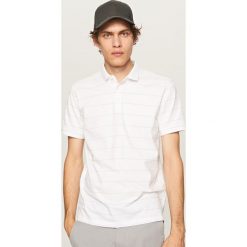 Koszula polo w paski - Biały. Koszulki polo sportowe marki Reserved. W wyprzedaży za 29.99 zł.