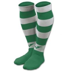 Getry piłkarskie Joma Zebra II zielono-biały. Zielone legginsy długie sportowe Joma, l, bez wzorów, do piłki nożnej. Za 38.99 zł.