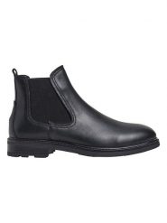 Pepe Jeans FOOTWEAR Skórzane sztyblety "Leeds City" w kolorze czarnym rozmiar: 44. Czarne sztyblety Pepe Jeans FOOTWEAR, bez wzorów, z jeansu, bez obcasa, bez zapięcia. Za 258.52 zł.