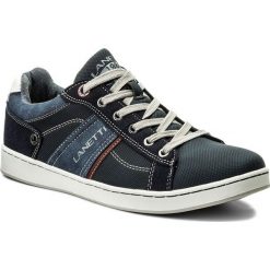 Sneakersy LANETTI - MP07-17067-01 Granatowy. Buty sportowe casual marki Lanetti. Za 119.99 zł.