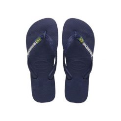 Klapki Havaianas Model 4110850 Kolor Niebieski. Niebieskie klapki Havaianas, z gumy. Za 114.00 zł.