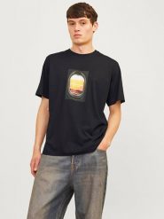 Jack & Jones Koszulka w kolorze czarnym rozmiar: L. Czarne bezrękawniki Jack & Jones, l, bez wzorów, z bawełny, bez kołnierzyka, bez ramiączek. Za 41.98 zł.