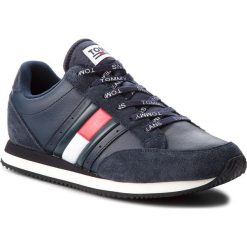 Sneakersy TOMMY JEANS - Rwb Casual Retro Sne EM0EM00123 Ink 006. Buty sportowe casual marki Tommy Jeans. W wyprzedaży za 309.00 zł.