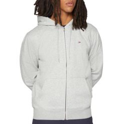 Bluza męska rozpinana z kapturem Tommy Hilfiger FLEECE ZIP THRU. Szare bluzy Tommy Hilfiger, m, bez wzorów, z kapturem. W wyprzedaży za 259.00 zł.