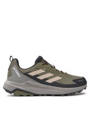 Adidas Trekkingi Terrex Anylander Rain.Rdy ID0900 Zielony. Zielone buty trekkingowe Adidas, bez wzorów, z materiału, bez zapięcia. Za 399.99 zł.