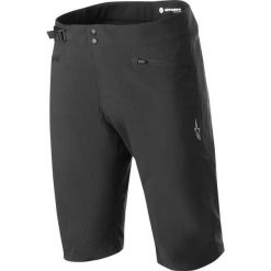 Szorty Alpinestars A-Dura Liner. Czarne spodenki rowerowe Alpinestars, l, bez wzorów, z elastanu, rowerowe. Za 450.90 zł.