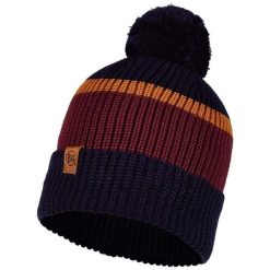 Czapka BUFF KNITTED HAT ELON. Niebieskie czapki zimowe Buff, bez wzorów. W wyprzedaży za 65.94 zł.