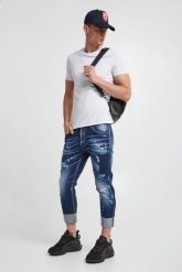 Jeansy męskie Sailor Jean DSQUARED2. Jeansy Dsquared2, m. W wyprzedaży za 2,174.25 zł.