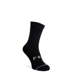 Skarpety rowerowe Fox 8 Defend Sock. Czarne skarpety FOX, bez wzorów. Za 98.99 zł.