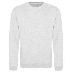 Bluza Unisex Dla Dorosłych Z Bawełny Ringspun. Szare bluzy AWDIS, m, bez wzorów, z bawełny, bez kaptura. Za 109.99 zł.