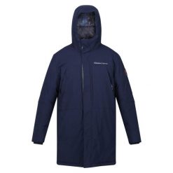 Kurtka turystyczna męska Regatta CLR przeciwdeszczowa ocieplana. Niebieskie kurtki Regatta, m, bez wzorów, bez kaptura. W wyprzedaży za 733.00 zł.