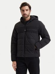 Tommy Hilfiger Kurtka zimowa MW0MW45273 Czarny Regular Fit. Czarne kurtki Tommy Hilfiger, na zimę, m, bez wzorów, z syntetyku, bez kaptura. Za 1,299.00 zł.