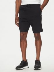 BOSS Szorty sportowe Headlo 50506120 Czarny Regular Fit. Czarne krótkie spodenki sportowe Boss, m, bez wzorów, z bawełny. Za 399.99 zł.