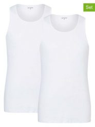 Camano Podkoszulki (2 szt.) w kolorze białym rozmiar: XXL. Białe podkoszulki camano, xxl, bez wzorów, z bawełny, bez ramiączek. Za 56.99 zł.