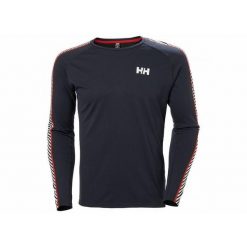Bluza Helly Hansen lifa active stripe crew. Niebieskie bluzy Helly Hansen, m, bez wzorów, bez kaptura. Za 231.90 zł.