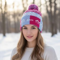 Czapka zimowa z haftem KEEZA. Czapki zimowe KEEZA, bez wzorów. Za 58.00 zł.