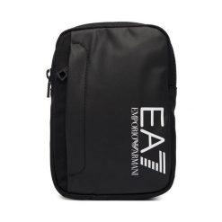 Saszetka EA7 Emporio Armani. Czarne torby na ramię EA7 Emporio Armani, bez wzorów, małe, bez dodatków. Za 349.99 zł.
