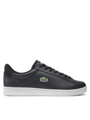 Lacoste Sneakersy 748SMA0011 Czarny. Czarne buty sportowe casual LACOSTE, bez wzorów, ze skóry, bez zapięcia. Za 359.99 zł.
