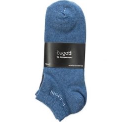 Zestaw 3 par niskich skarpet męskich BUGATTI - 6765A Denim Melange 434. Skarpety marki Bugatti. W wyprzedaży za 25.00 zł.
