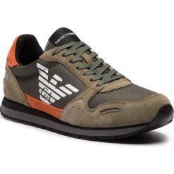 Sneakersy EMPORIO ARMANI - X4X215 XL200 P037 Sage/Mango/Sage. Buty sportowe casual marki Emporio Armani. Za 709.00 zł.