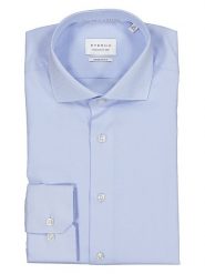 Eterna Koszula - Modern fit - w kolorze błękitnym rozmiar: 43. Niebieskie koszule Eterna, bez wzorów, z bawełny, bez kołnierzyka, bez ramiączek. Za 113.63 zł.