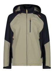 CMP Kurtka funkcyjna w kolorze beżowo-czarnym rozmiar: 56. Brązowe kurtki outdoor i hardshell CMP, bez wzorów, bez kaptura. Za 170.47 zł.