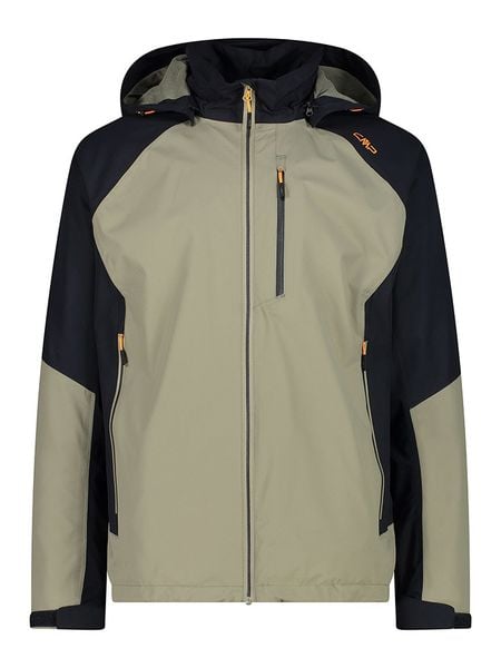CMP Kurtka funkcyjna w kolorze beżowo-czarnym rozmiar: 56. Brązowe kurtki outdoor i hardshell CMP, bez wzorów, bez kaptura. Za 170.47 zł.