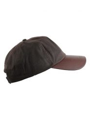 MGO leisure wear Czapka "Harry" w kolorze brązowym rozmiar: onesize. Brązowe czapki z daszkiem MGO leisure wear, bez wzorów. Za 100.99 zł.