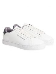 CALVIN KLEIN JEANS Sneakersy w kolorze białym rozmiar: 40. Białe buty sportowe casual Calvin Klein Jeans, bez wzorów, z jeansu, bez zapięcia. Za 193.24 zł.