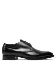 Fabi Półbuty FU0958 Czarny. Czarne eleganckie półbuty Fabi, bez wzorów, ze skóry, bez obcasa, bez zapięcia. Za 919.99 zł.