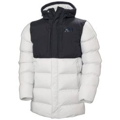 Kurtka Helly Hansen active puffy long. Białe kurtki Helly Hansen, xl, bez wzorów, z materiału, bez kaptura. Za 1,096.00 zł.