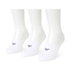 Skarpety mikrostopki Emporio Armani Calza 3-Pack. Białe skarpety Emporio Armani Connected, bez wzorów. Za 79.00 zł.