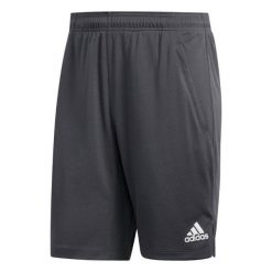Spodenki męskie adidas All Set 9-Inch Shorts. Szare szorty Adidas, m, bez wzorów, sportowe. Za 99.99 zł.