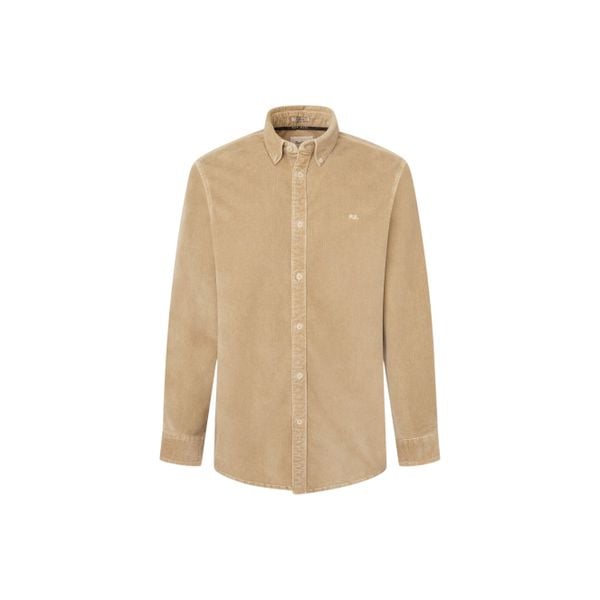 Koszula Pepe Jeans Miller. Brązowe koszule Pepe Jeans, m, bez wzorów, z jeansu, bez kołnierzyka, bez ramiączek. Za 357.20 zł.