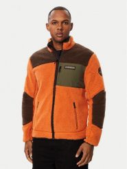 Napapijri Polar Yupik NP0A8AZU Brązowy Regular Fit. Brązowe bluzy z polaru Napapijri, m, bez wzorów, z polaru, bez kaptura. Za 879.99 zł.