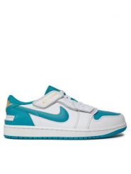 Nike Sneakersy Air Jordan 1 Low Flyease DM1206 174 Biały. Białe buty sportowe casual Nike, bez wzorów, ze skóry, bez zapięcia. Za 699.99 zł.