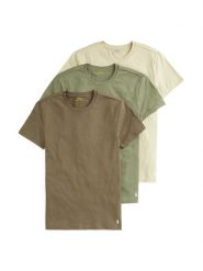 Polo Ralph Lauren Komplet t-shirtów 714830304013 Zielony Regular Fit. Zielone koszulki polo Polo Ralph Lauren, l, bez wzorów, z bawełny, bez kołnierzyka, bez ramiączek. Za 284.99 zł.