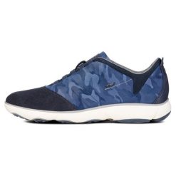 Geox Tenisówki Męskie Nebula 42 Ciemny Niebieski. Trampki marki Geox. W wyprzedaży za 459.00 zł.