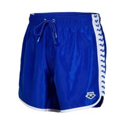 Spodenki Arena Icons Team Stripe Boxer. Niebieskie krótkie spodenki sportowe Arena, m, bez wzorów, z materiału. Za 139.99 zł.