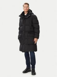 BOSS Kurtka zimowa Ogengar 50565555 Czarny Regular Fit. Czarne kurtki Boss, na zimę, m, bez wzorów, z syntetyku, bez kaptura. Za 2,599.00 zł.